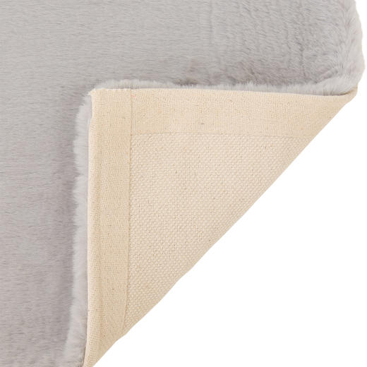 兔毛绒地垫 50x80 浅摩卡/米白色 商品图3