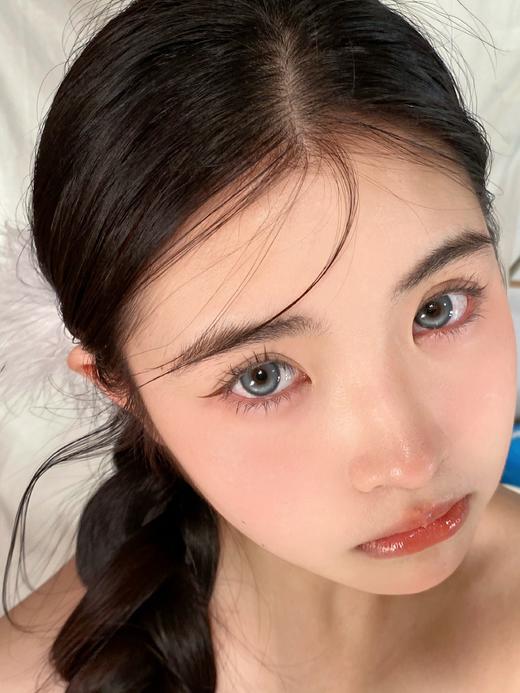 【大直径】PUFF GIRL-银海珍珠-14.5mm【年抛蓝 0-800度 含525/575】 商品图5