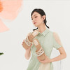 Safiya/索菲娅 2023夏季新品少女风闲适假日民族风珍珠水钻外穿平底凉拖 SF32110057 商品缩略图1