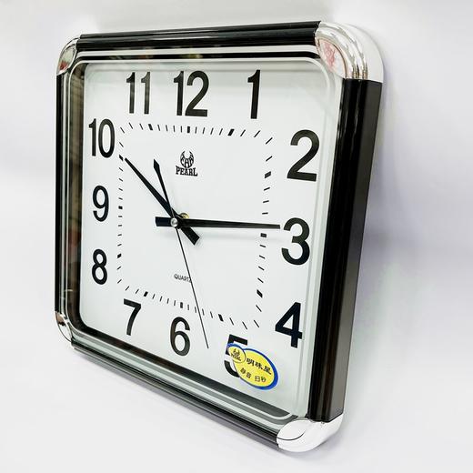 明珠星PW136方形石英钟挂钟钟表32*32cm一个 商品图1