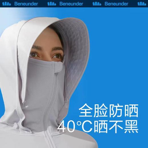 [屁侠推荐]蕉下Beneunder指尖防晒衣 女款中长款防晒衣防晒好物 商品图0