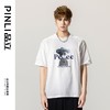 PINLI品立春季新款男士纯棉体恤印花短袖休闲T恤BG231111011 商品缩略图2