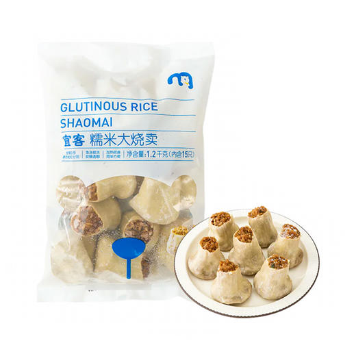 MC 麦德龙 宜客 糯米大烧麦 1.2kg 商品图0