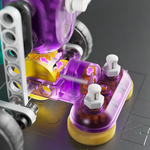 奥光玩具1601192023gv0002 科学罐头创客积木机械动力版（线下版） 商品图3