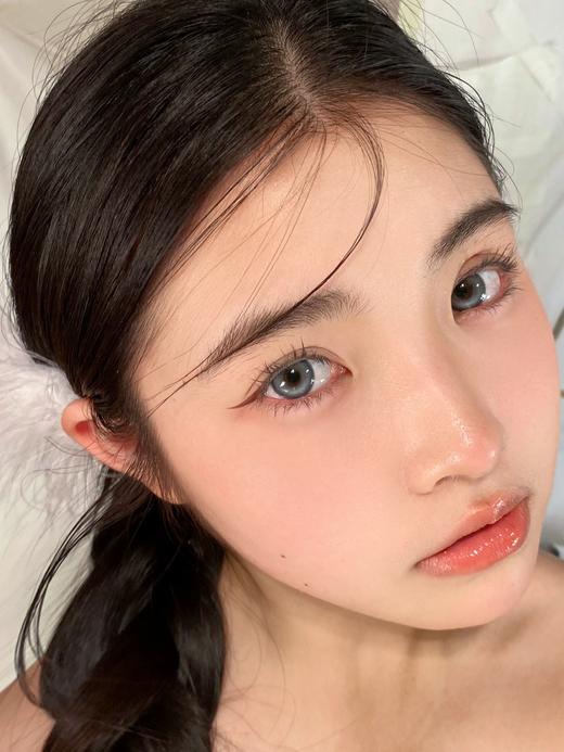 【大直径】PUFF GIRL-银海珍珠-14.5mm【年抛蓝 0-800度 含525/575】 商品图6