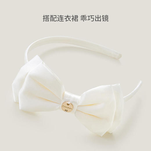英氏儿童蝴蝶结发带女童可爱发绳头饰2023新款发箍女YRPAJ0P324A 商品图1
