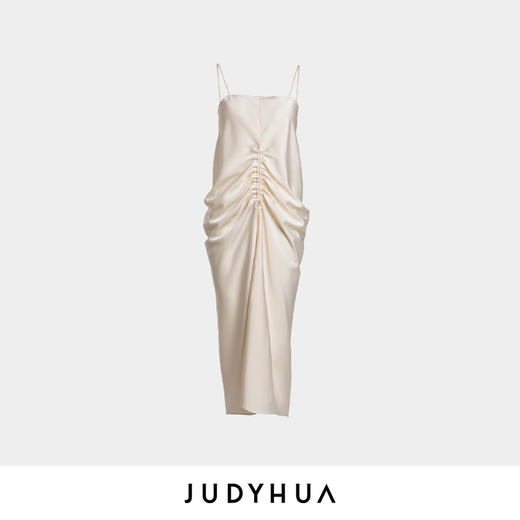 JUDYHUA 皱褶设计款吊带裙 商品图3