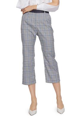 SUMMER & SAGE 格纹高腰九分裤 7004