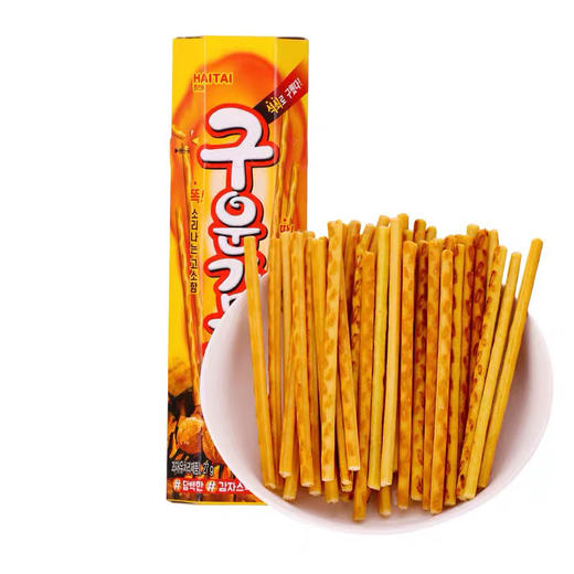 韩国海太碳烤薯棒27g 商品图0