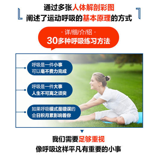 高效呼吸训练 埃里克·富兰克林 著 养生保健 商品图1