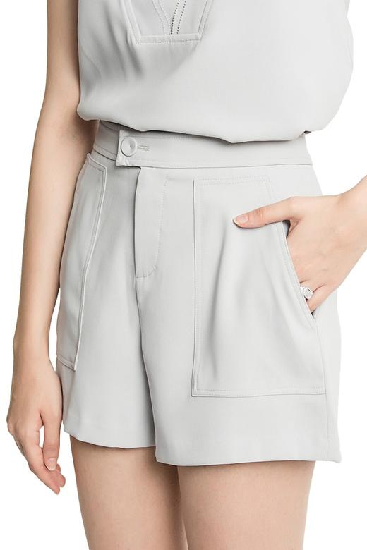 OSA欧莎 浅紫色雪纺短裤 2475 商品图4