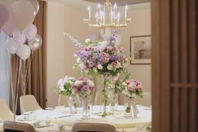 生日布置 餐桌花