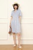 Lia Shade 设计感条纹衬衫裙 7101 商品缩略图1