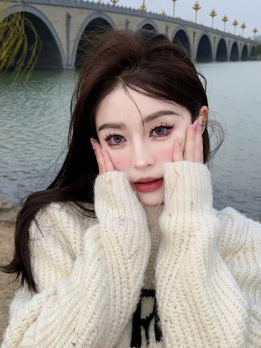 【大直径】PUFF GIRL-初恋花园-14.5mm【年抛 0-800度 含525/575】 商品图2