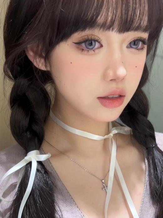 【大直径】PUFF GIRL-初恋花园-14.5mm【年抛 0-800度 含525/575】 商品图7