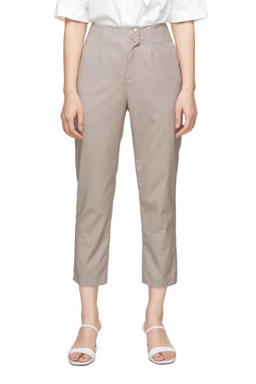 LNNNS 百搭插袋高腰九分裤 9063 商品图0