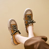时尚韩版，透气系带真皮板鞋KFY-32114 商品缩略图7