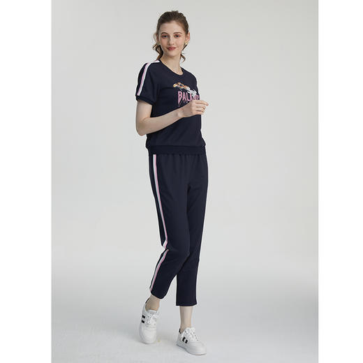 司歌休闲运动圆领套头衫上衣T871199 商品图2