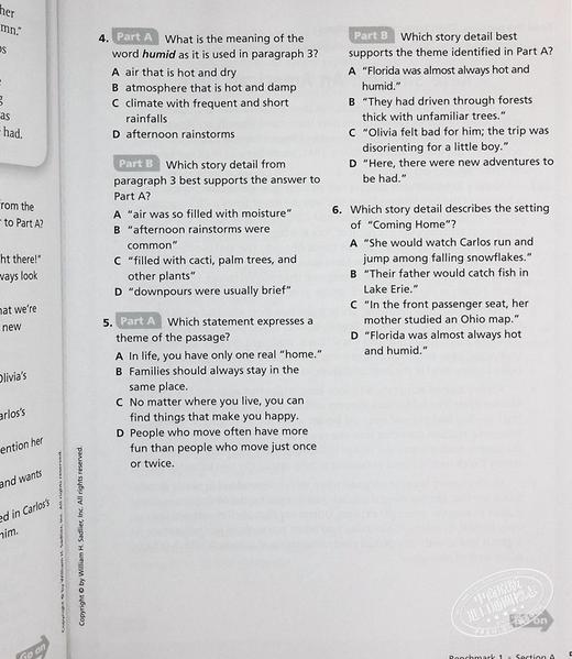 【中商原版】Progress English Language Arts ELA 2022 Progress Monitor Level D提高英语语言艺术ELA 进度监测 等级D 商品图4