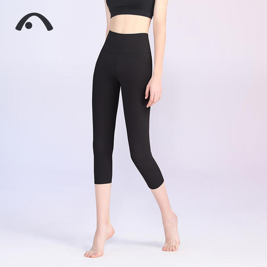 爱暇步春夏新品瑜伽运动健身跑步速干裸感七分裤 X1135NSM 商品图14