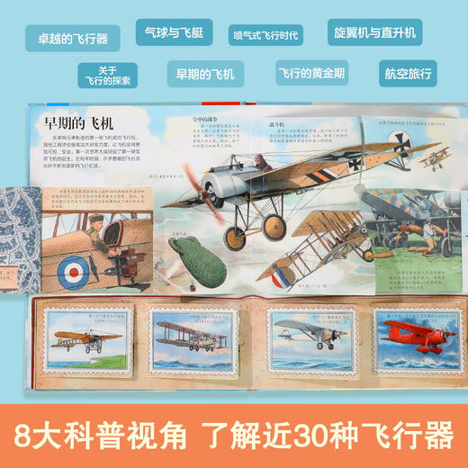 乐乐趣揭秘翻翻书系列第九辑-揭秘飞行器 商品图2