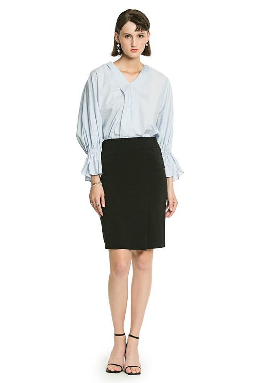 NOIR 蓝色茧型衬衫 3052 商品图5