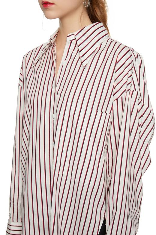 SUMMER & SAGE 不规则条纹长衬衣 6502 商品图2