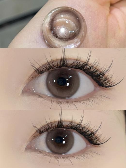 woolilens日抛 奶杏杏 14.0mm 非离子 日抛无售后！ 商品图0