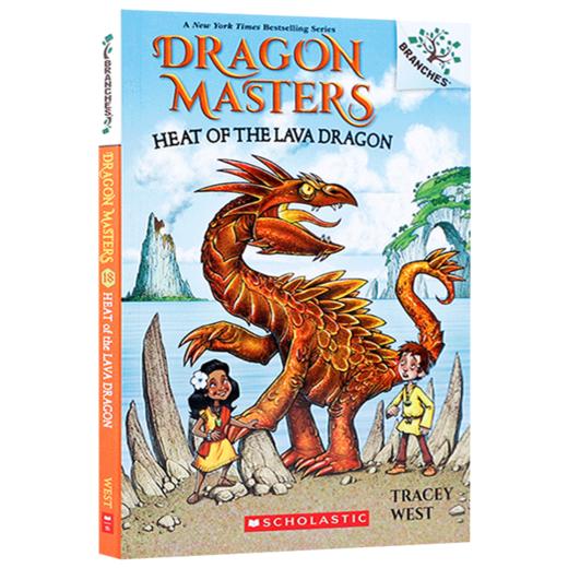 英文原版 Dragon Masters #18 Heat of the Lava Dragon A Branches Book 驯龙大师18 熔岩龙的热量 学乐大树系列 英文版 商品图0