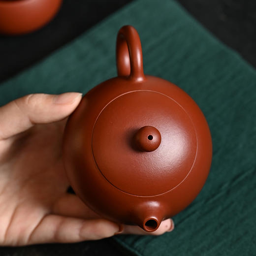 一壶2杯的朱泥大红袍 西施紫砂套组  两款可选 商品图4