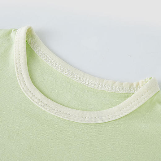 夏季薄款长袖宝宝莫代尔哈衣空调服夏装新生儿衣服睡衣 商品图1