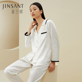 金三塔重磅真丝桑波缎衣裤套新品 YSFDA202