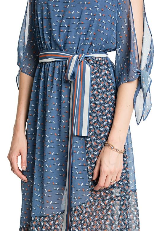 AVA 飞鸟造型镂空连衣裙 2147 商品图4