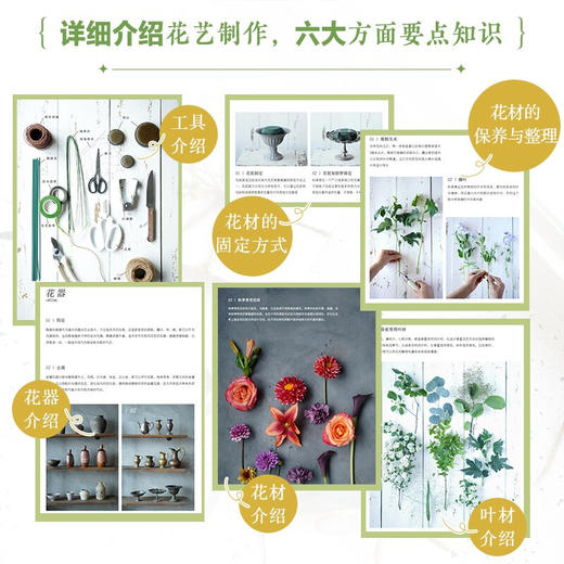 一花一会 我的第一本花艺书 黄峰丽 著 家居 商品图3