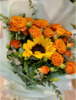 三只橙色芭比+一支向日葵花束（拼团） 商品缩略图2