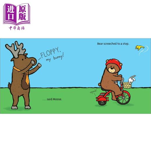 预售 【中商原版】Salina Yoon：Found 熊囧囧与兔太郎1 英文原版 进口图书 儿童绘本 动物故事图画书 早教认知纸板书 0-5岁 商品图2