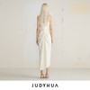 JUDYHUA 皱褶设计款吊带裙 商品缩略图2
