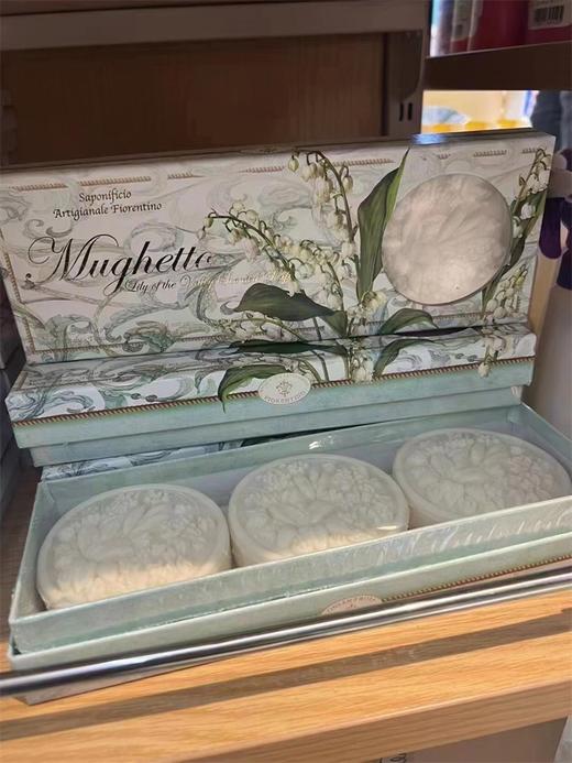 【中欧班列精选】意大利Fiorentino芙蒂诺精油皂 原装进口 沐浴香氛手工皂香皂100g*3/125g*3礼盒装DLL 商品图1