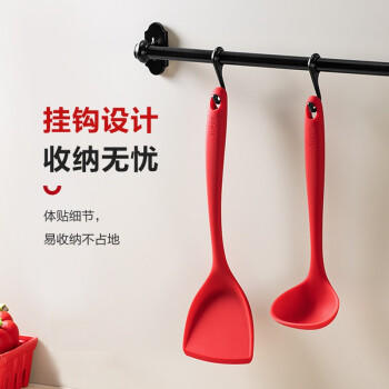 苏泊尔SUPOR 硅胶中式汤勺食品级耐高温不粘锅炒锅勺汤 KT03AH10 /厨具 /厨房小工具 /铲勺 商品图4