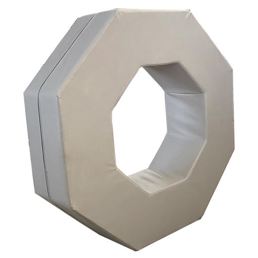 儿童体适能空心八角环幼儿园感统训练器材跳箱玩具圆柱体软包组合 商品图4