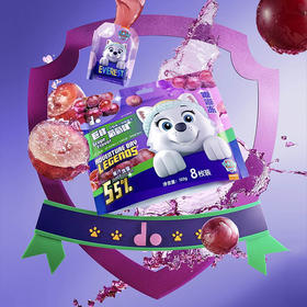 汪汪队嘟嘟冻蒟蒻果冻巨峰葡萄味120g