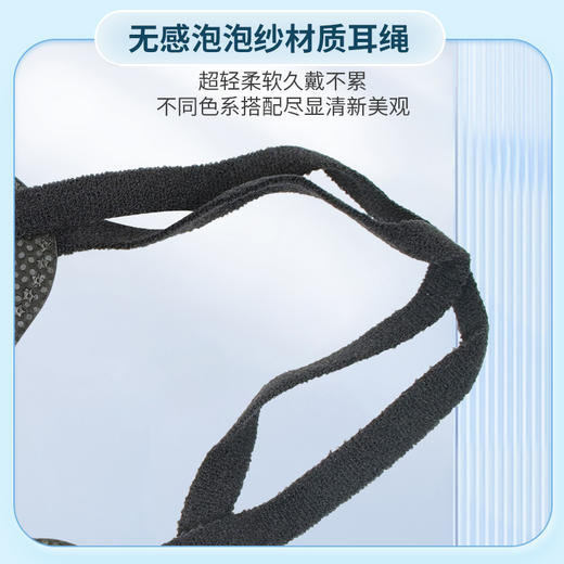 YUMIE由美枝3D防护口罩20枚/包 粉色/米色 KN95级加厚防护高效低阻 117702/117703 商品图2