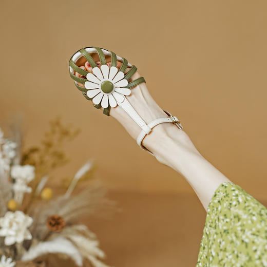 时尚韩版，拼色高跟凉鞋PS1337 商品图6