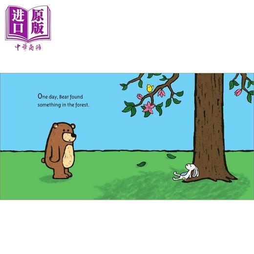 预售 【中商原版】Salina Yoon：Found 熊囧囧与兔太郎1 英文原版 进口图书 儿童绘本 动物故事图画书 早教认知纸板书 0-5岁 商品图1
