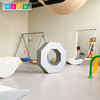 儿童体适能空心八角环幼儿园感统训练器材跳箱玩具圆柱体软包组合 商品缩略图3
