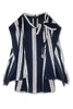 AVA 条纹挖肩系带上衣 2355 商品缩略图5