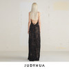 JUDYHUA 透视肌理设计款吊带裙 商品缩略图2