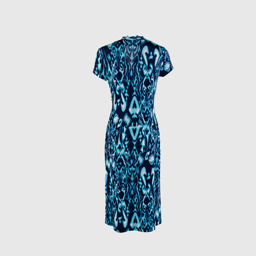 侧腰手工加珠修身女人味针织连衣裙 商品图2