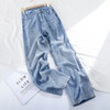 【HEY+JEANS】 窄版天丝港风 牛仔阔腿裤 拖地裤 2205# 商品缩略图8