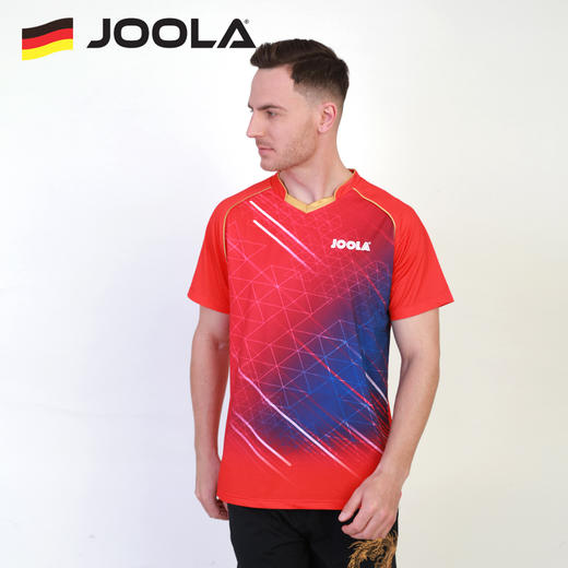 JOOLA尤拉新款星恋乒乓球服训练服运动短袖上衣球衣短T恤 商品图3